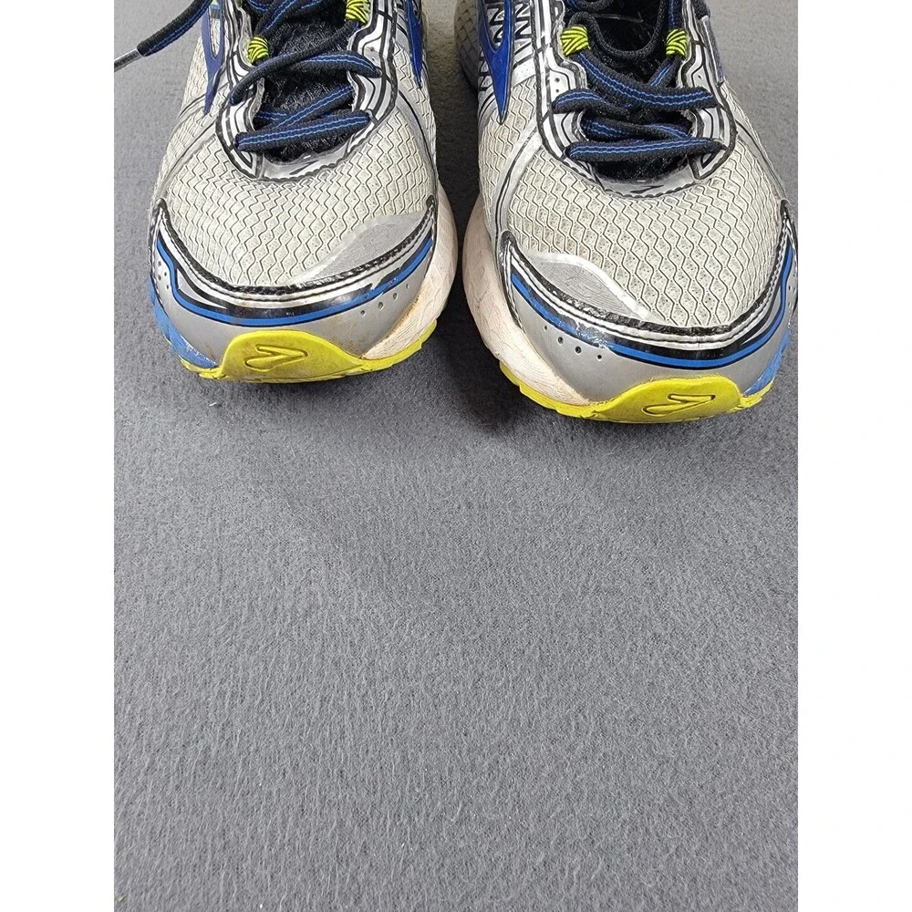 Brooks Adrenaline GTS 15 Shoes‎ Mens Size 10 Blue Gray Running Athletic Sneakers